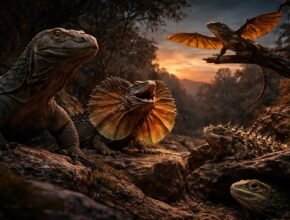 Öt látványos hüllő, amelyek úgy néznek ki, mint sárkányok a valóságban